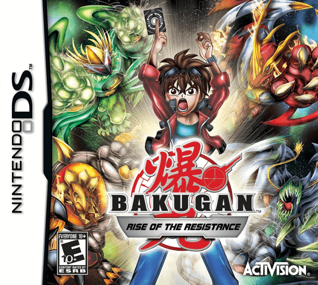 Bakugan Collector's Edition box art for Nintendo DS